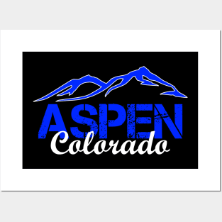 Aspen Colorado Rocky Mountains Posters and Art